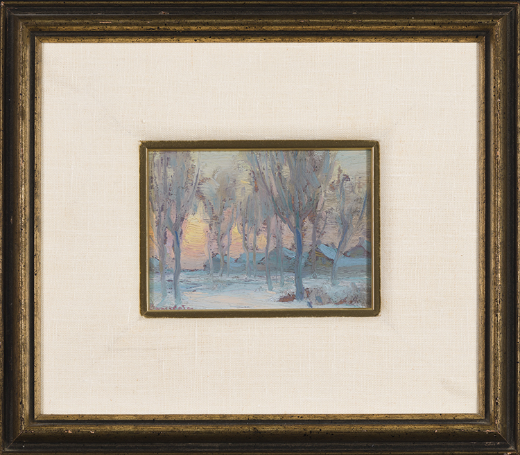 Crépuscule d'hiver by Marc-Aurèle de Foy Suzor-Coté