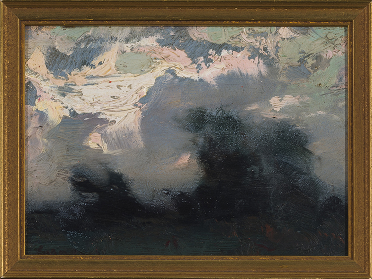 Trees in a Storm, Pink Sky by Marc-Aurèle de Foy Suzor-Coté