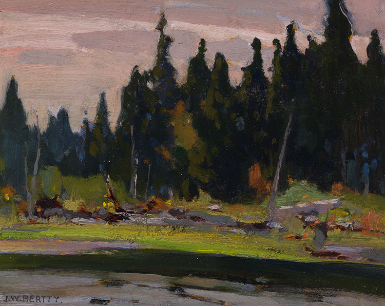 In Algonquin Park by John William (J.W.) Beatty