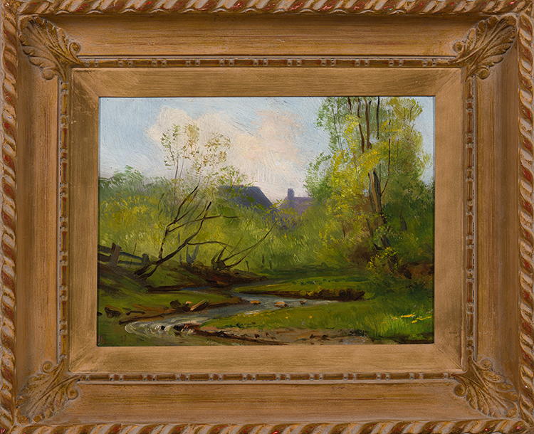 Paysage d’été par Charles Edouard Huot