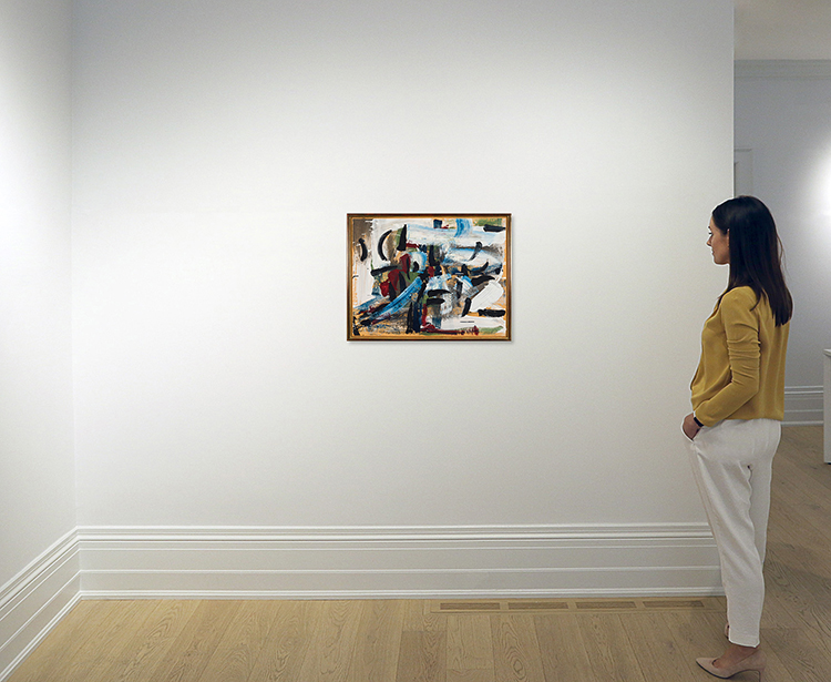 Vent d'ouest by Jean Paul Riopelle