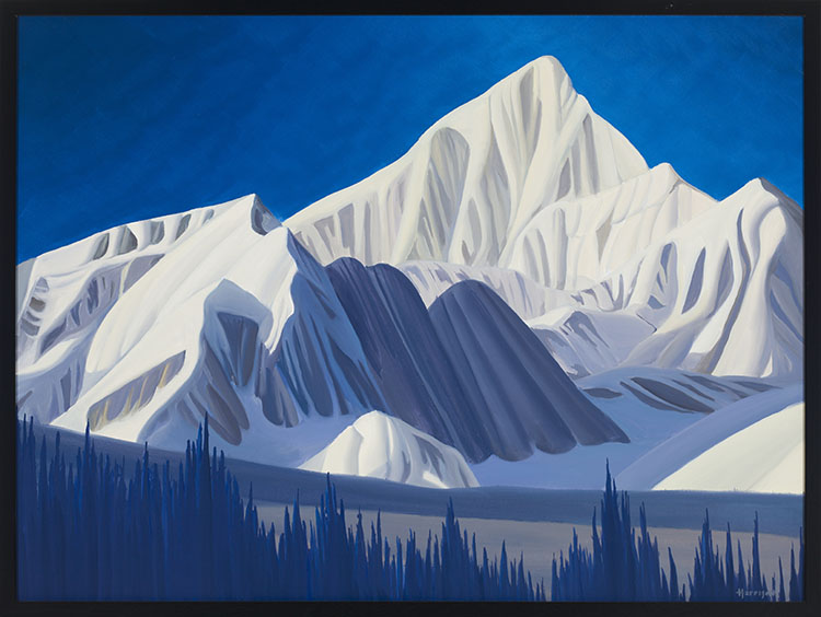 Snow Cap Edith Cavell by Kenneth Harrison