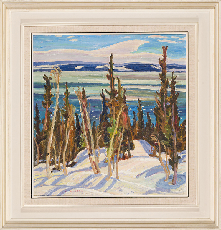 St. Lawrence in Winter, Port au Persil par Alexander Young (A.Y.) Jackson