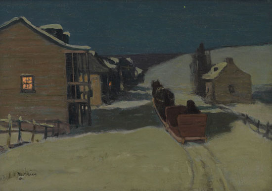 Landscape, Sainte-Anne-de-Beaupré par James Wilson Morrice