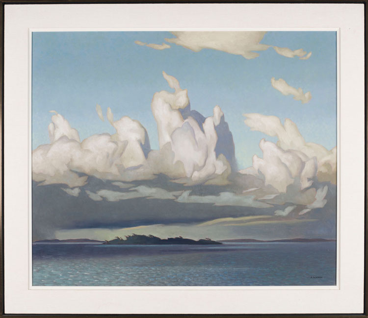Cloud Formations, Jacknife, Georgian Bay par Alfred Joseph (A.J.) Casson