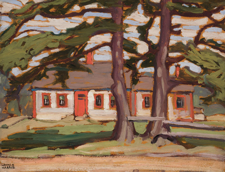 Houses Group No. IX by Lawren Stewart Harris