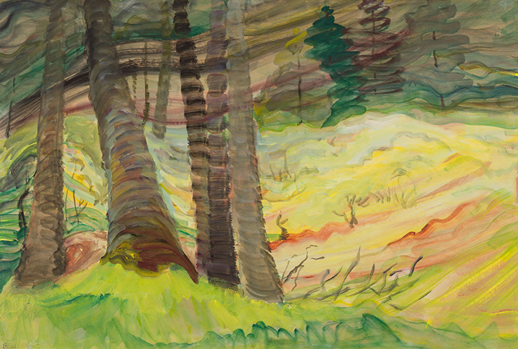 Woodland Interior par Emily Carr