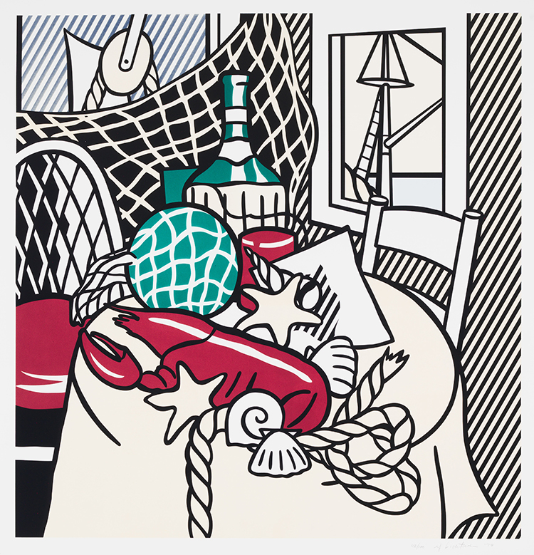 Still Life with Lobster Lichtenstein, Roy