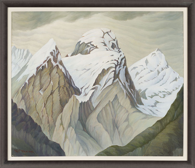 Trinity Mountain, Rocky Mountains, Fernie, B.C. par William Percival (W.P.) Weston