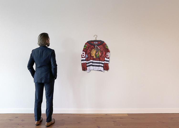 Chicago Blackhawks Jersey by Patrick Amiot