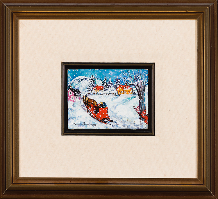 Plasirs d'hiver by Marcelle Bouchard