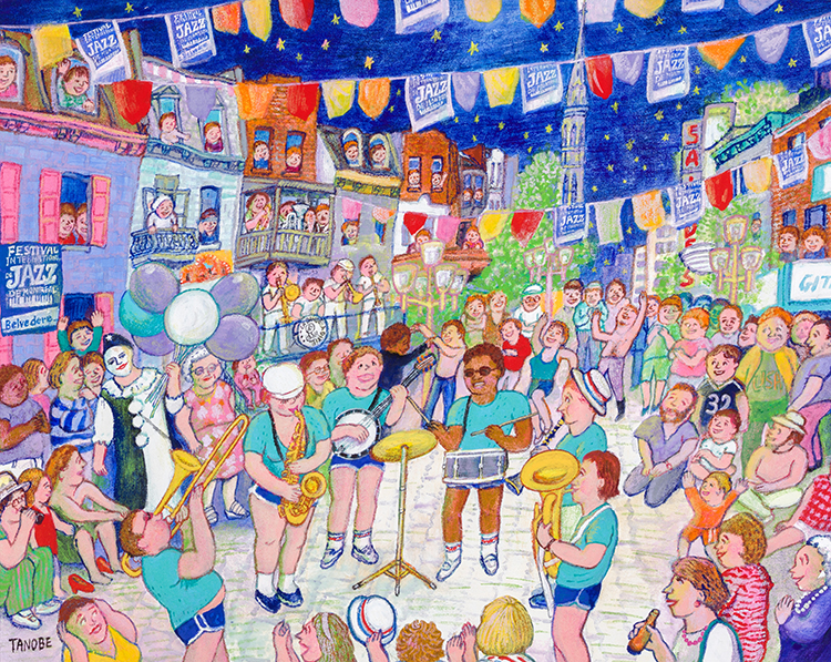 Jazz … Jazz Festival by Miyuki Tanobe