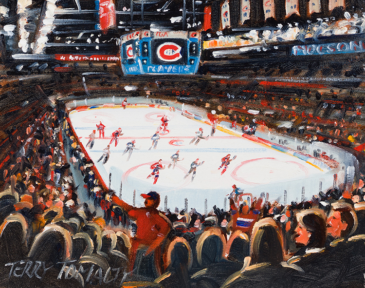 Last Game in the Forum, March 1996 par Terry Tomalty