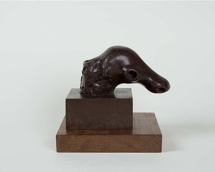 Dog's Head par Henry  Moore