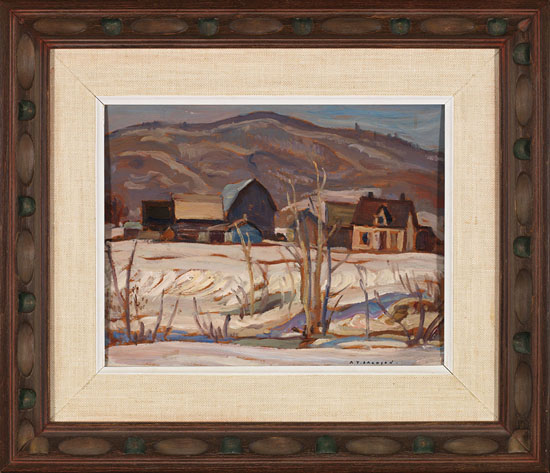 Farm in Winter by Alexander Young (A.Y.) Jackson