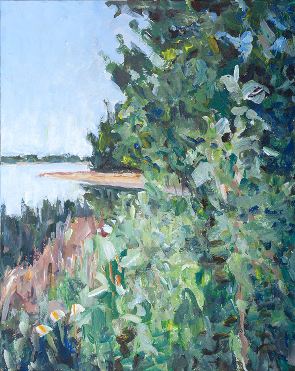 Emma Lake, A Clear Day (AB-001-17) par Dorothy Knowles