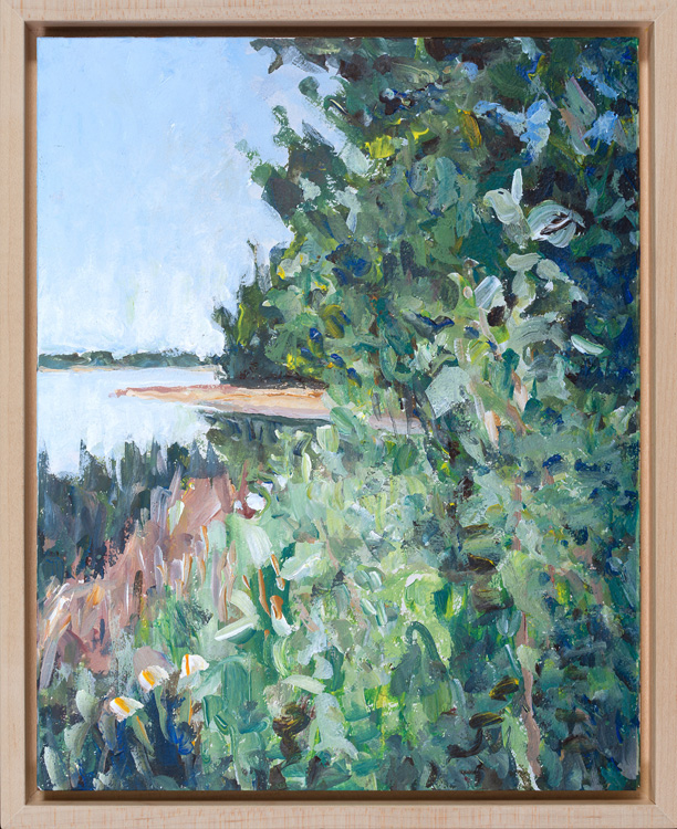 Emma Lake, A Clear Day (AB-001-17) by Dorothy Knowles