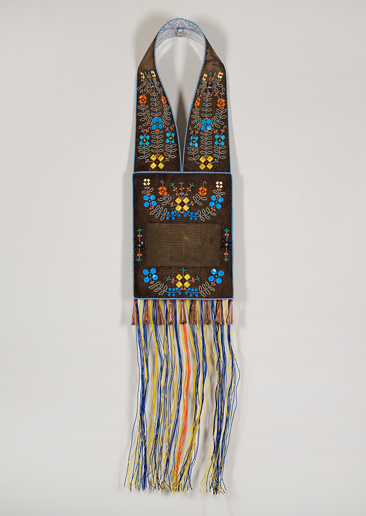 Bandolier for Tenagàdinozìbi (The River that Stops One's Journey) Gatineau River by Barry Ace