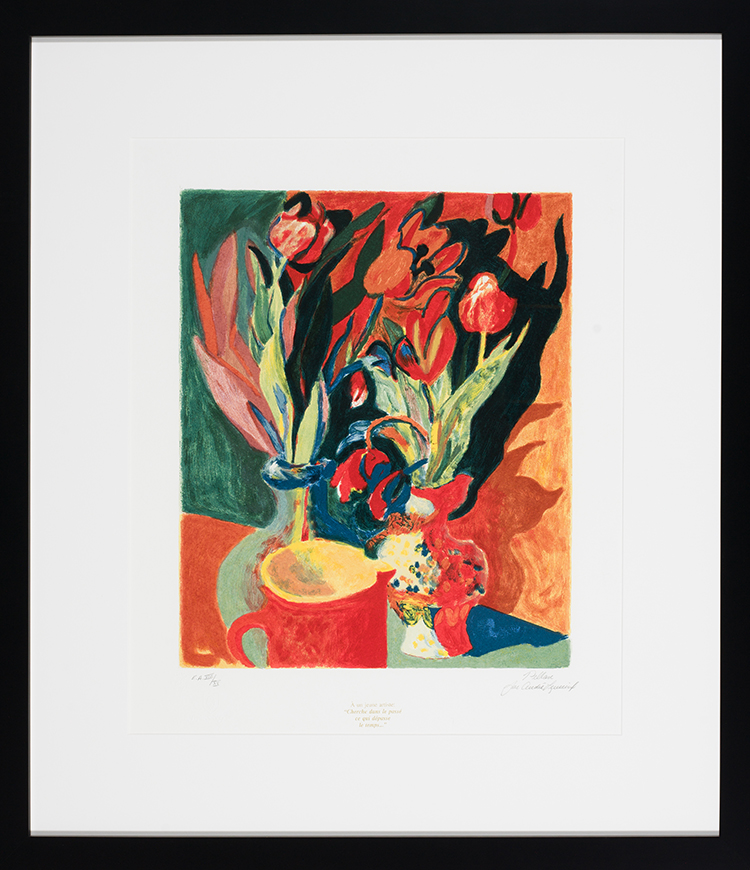 Les tulipes by Alfred Pellan