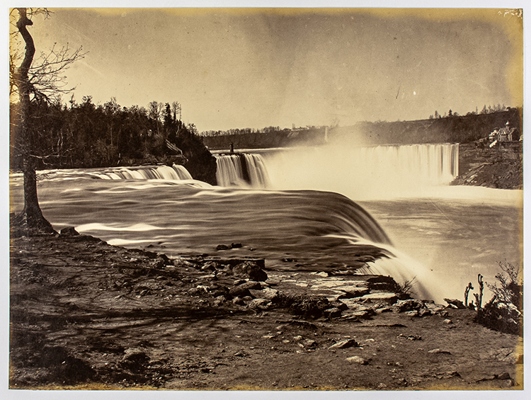 Niagara Falls, American and Horseshoe Falls, circa 1870 by George Barker