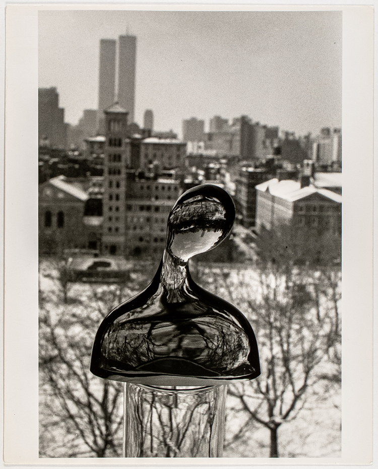 New York (Glass Bust and World Trade Towers), 1979 by André Kertész