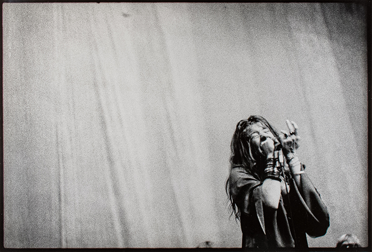 Janis Joplin at Montreal Forum, Montreal, November 4, 1969 by John Max