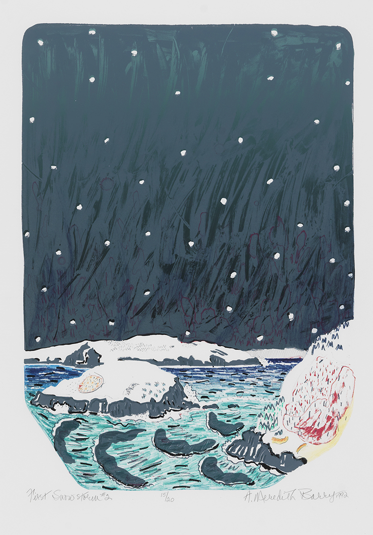 First Snow Storm #2 by Anne Meredith Barry
