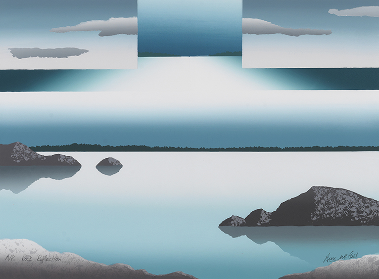 Rock Reflection by Ann McCall