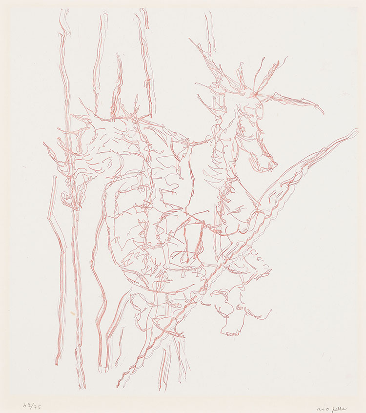 L'hippocampe by Jean Paul Riopelle
