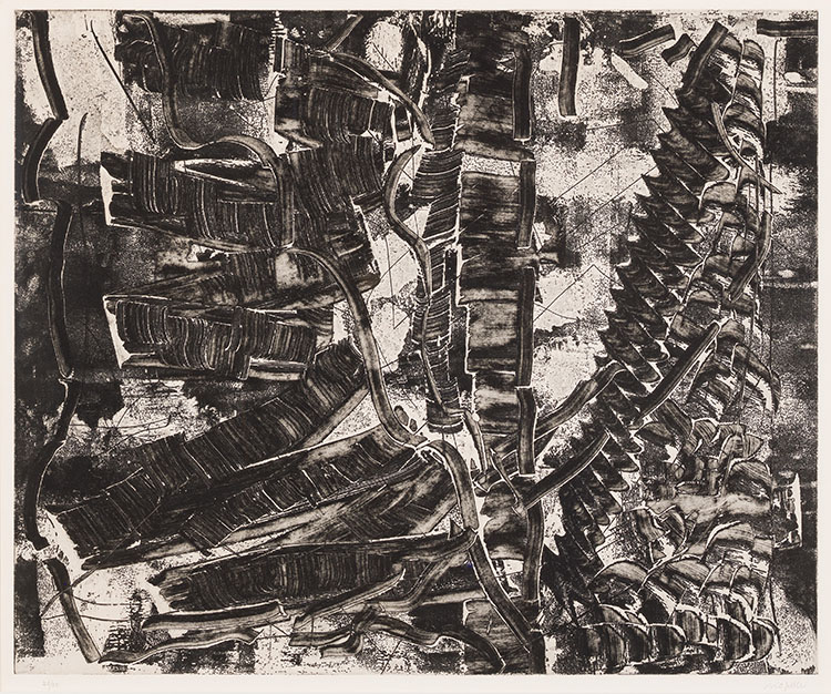 Saint Paul X by Jean Paul Riopelle