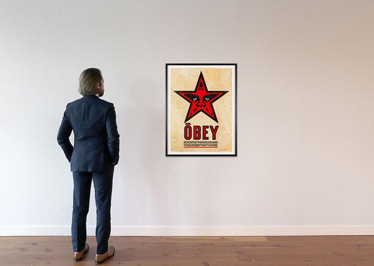 OBEY Star by Shepard Fairey