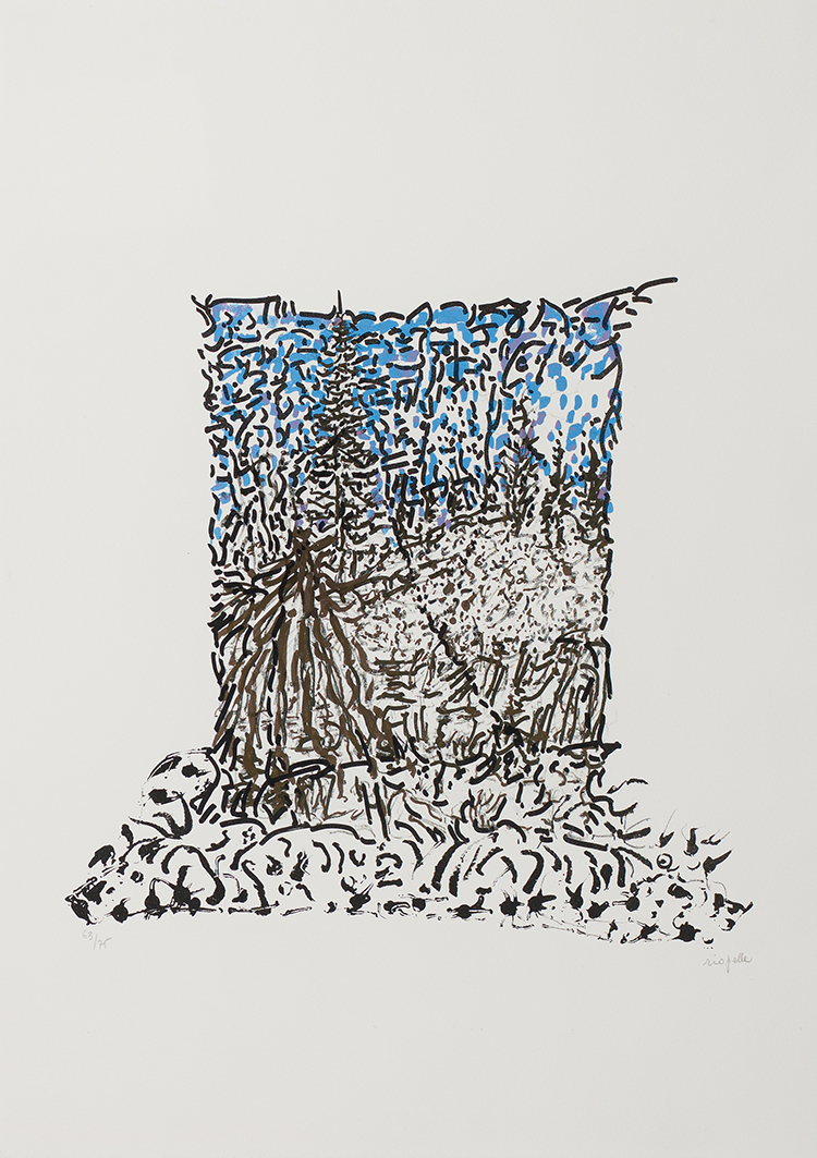 Où un ours est chassé debout Riopelle, Jean Paul