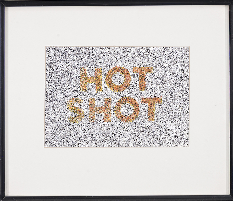 Hot Shot by Ed Ruscha