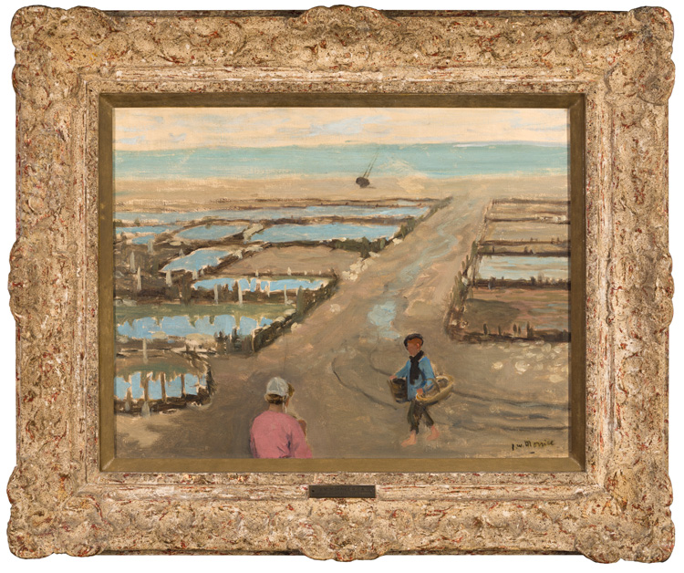 The Oyster Beds: Cancale by James Wilson Morrice