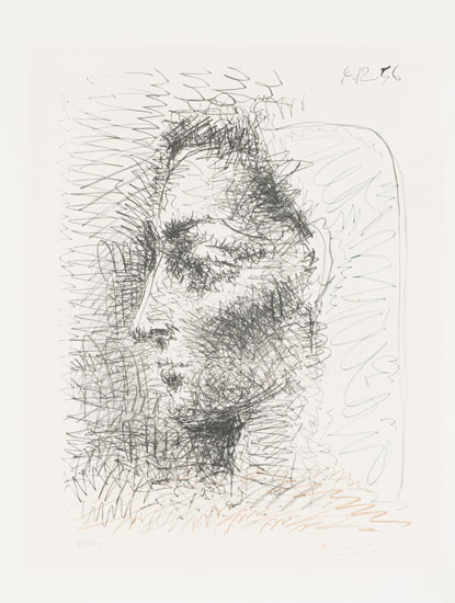 Portrait de Jacqueline par Pablo Picasso