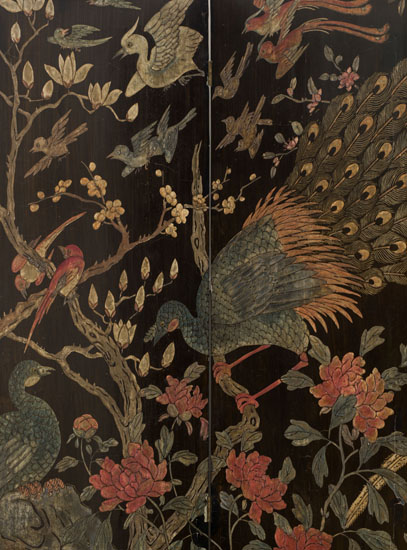 18th Century Asian Coromandel Six Fold Screen by  Unknown Artist