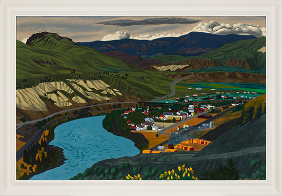 Ashcroft (On the Thompson River in Central BC) by Edward John (E.J.) Hughes