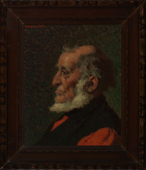 Portrait d'Esdras Cyr by Marc-Aurèle de Foy Suzor-Coté