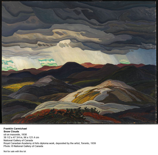 Late Evening by Franklin Carmichael