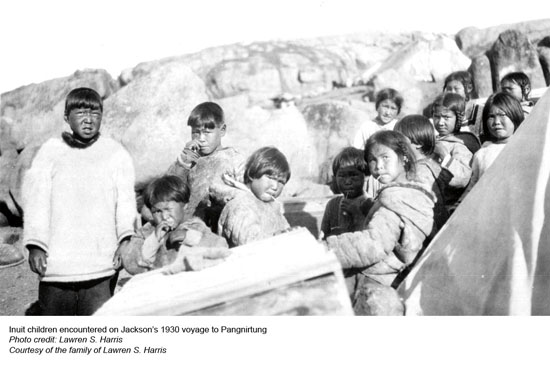 Eskimo Summer Camp, Pangnirtung by Alexander Young (A.Y.) Jackson