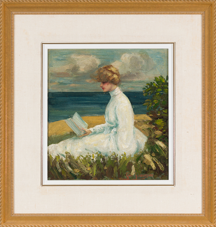 Lady on the Beach by Thomas John (Tom) Thomson