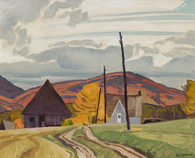 Near Letterkenny by Alfred Joseph (A.J.) Casson