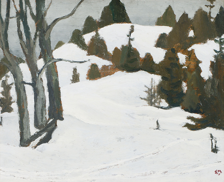 Snow in the Laurentians by Edwin Headley Holgate