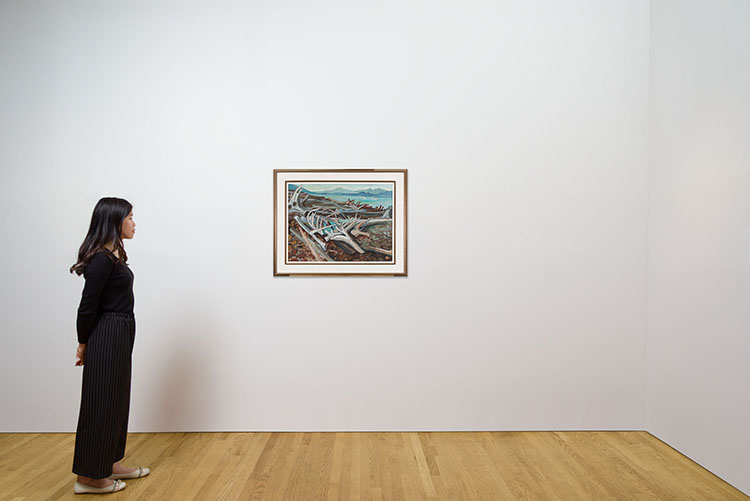 Shore Image, Thormanby Island by Jack Leonard Shadbolt