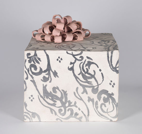 Ceramic Gift Box by Agatha (Gathie) Falk