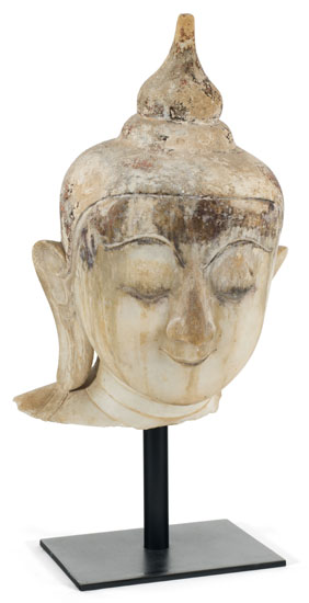 Buddha Head by  Unknown Artist