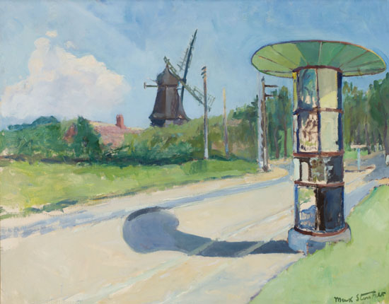 Windmill by Unknown European Artist 