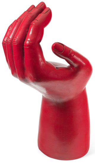 Escultura Manto (Hand Sculpture) - Red by  Firsto