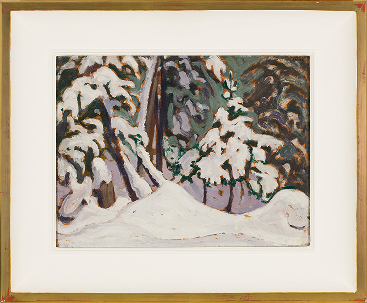 Snow in the Woods, Algonquin Park I par Lawren Stewart Harris