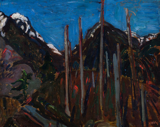 Crown Pass by Frederick Horsman Varley